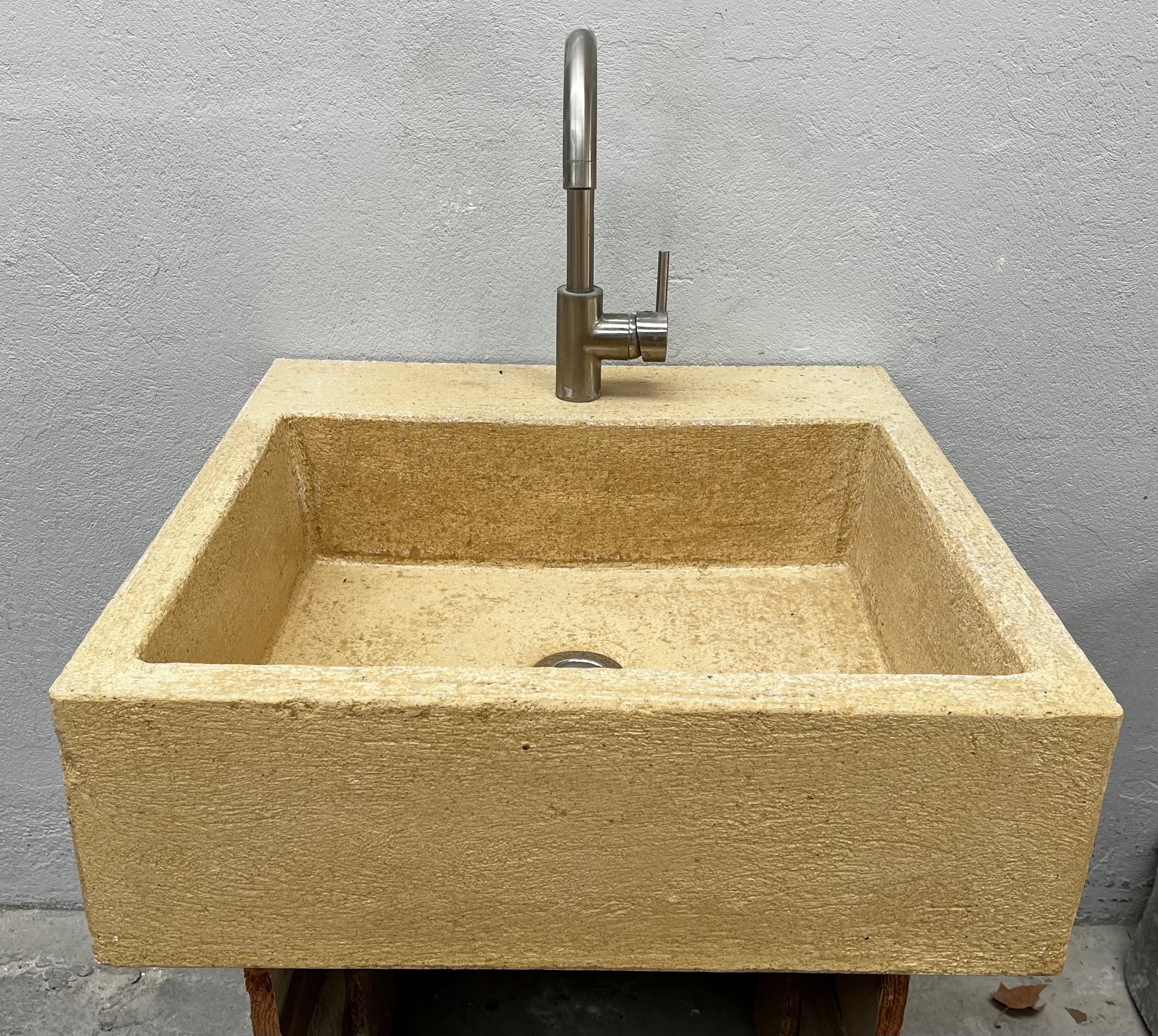 Evier bac simple dimensions:60x60x20