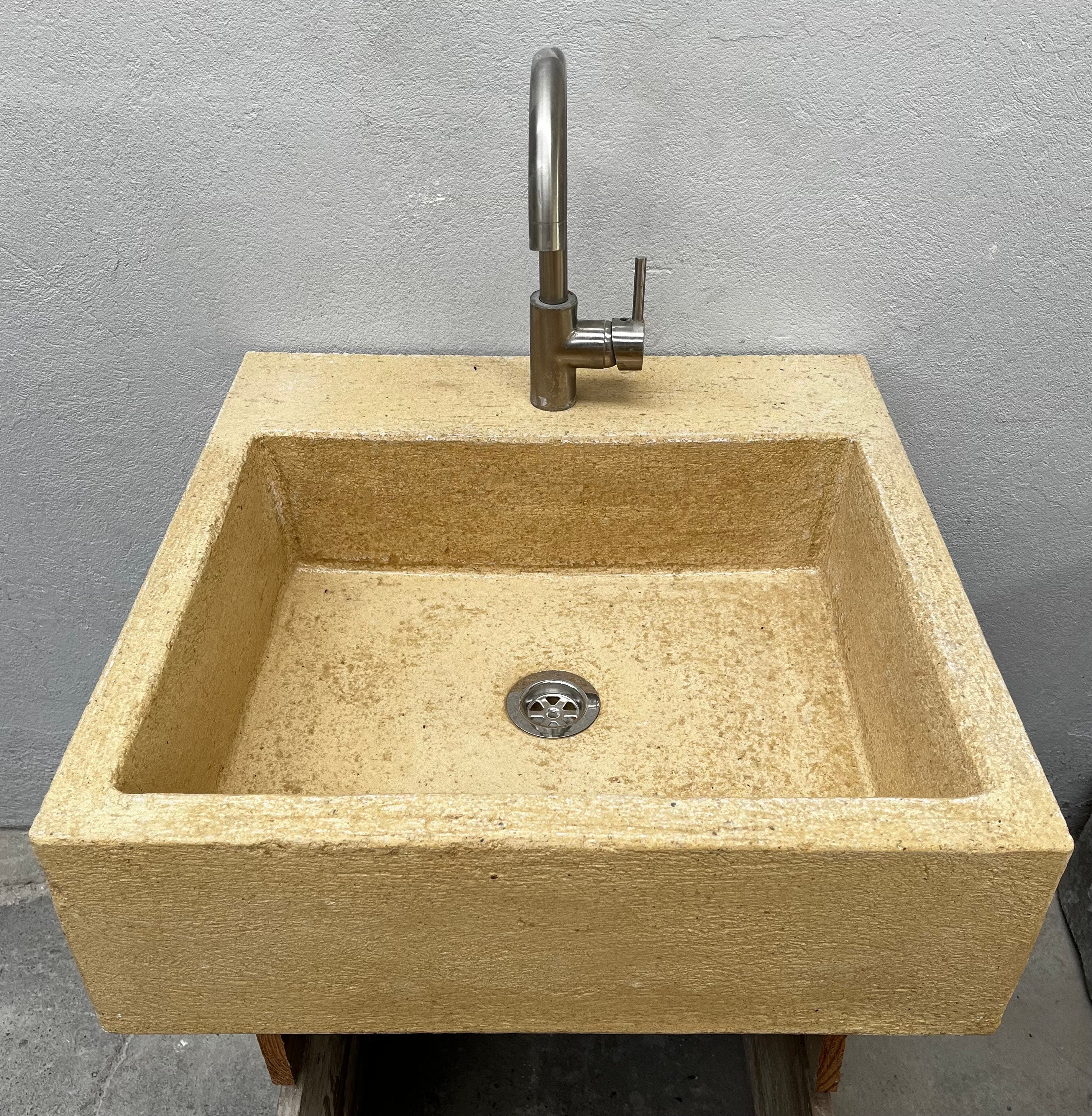 Evier bac simple dimensions:60x60x20